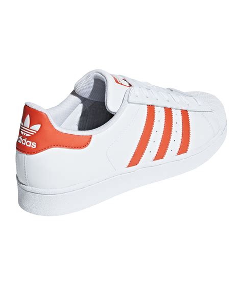 adidas superstar weiß orange|adidas orange superstar sneakers.